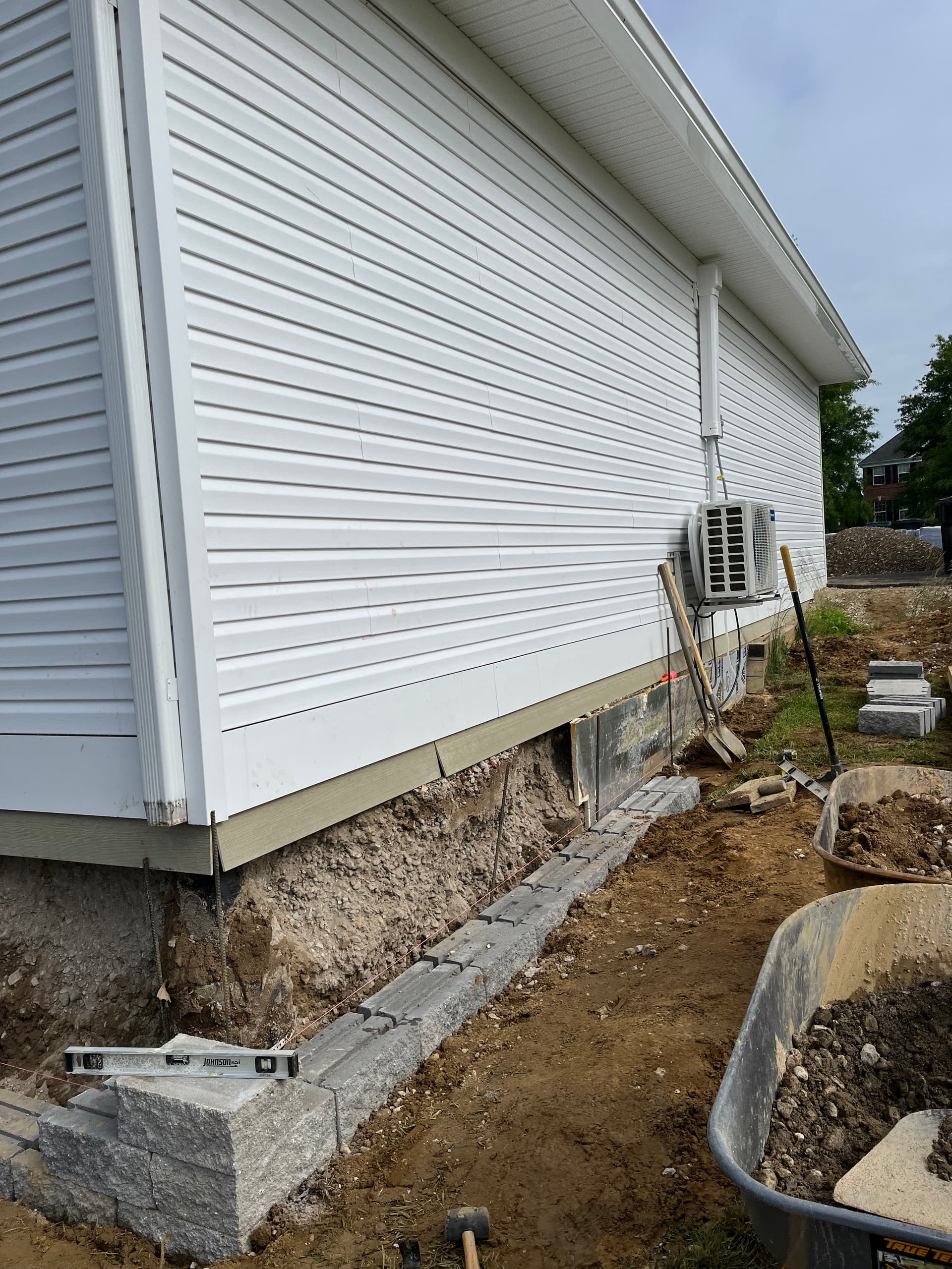 Sturdy Stone Retaining Wall Replacement