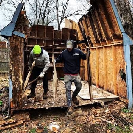 Gallery photos for Shed Removal and Site Cleaning Reveal Fresh, Open Space: Image #1
