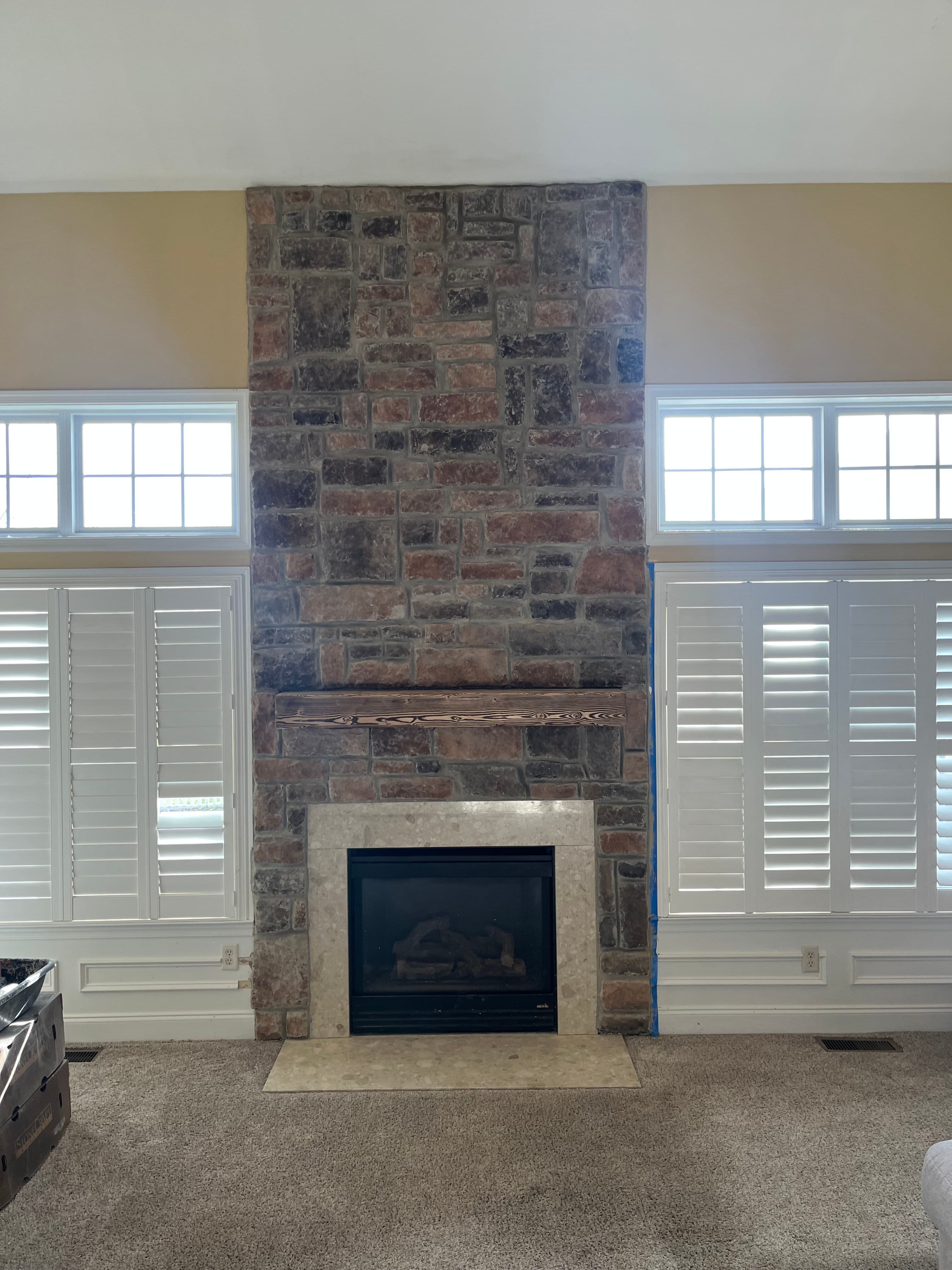 Project Fireplace Makeovers with Stunning Stone Veneers image
