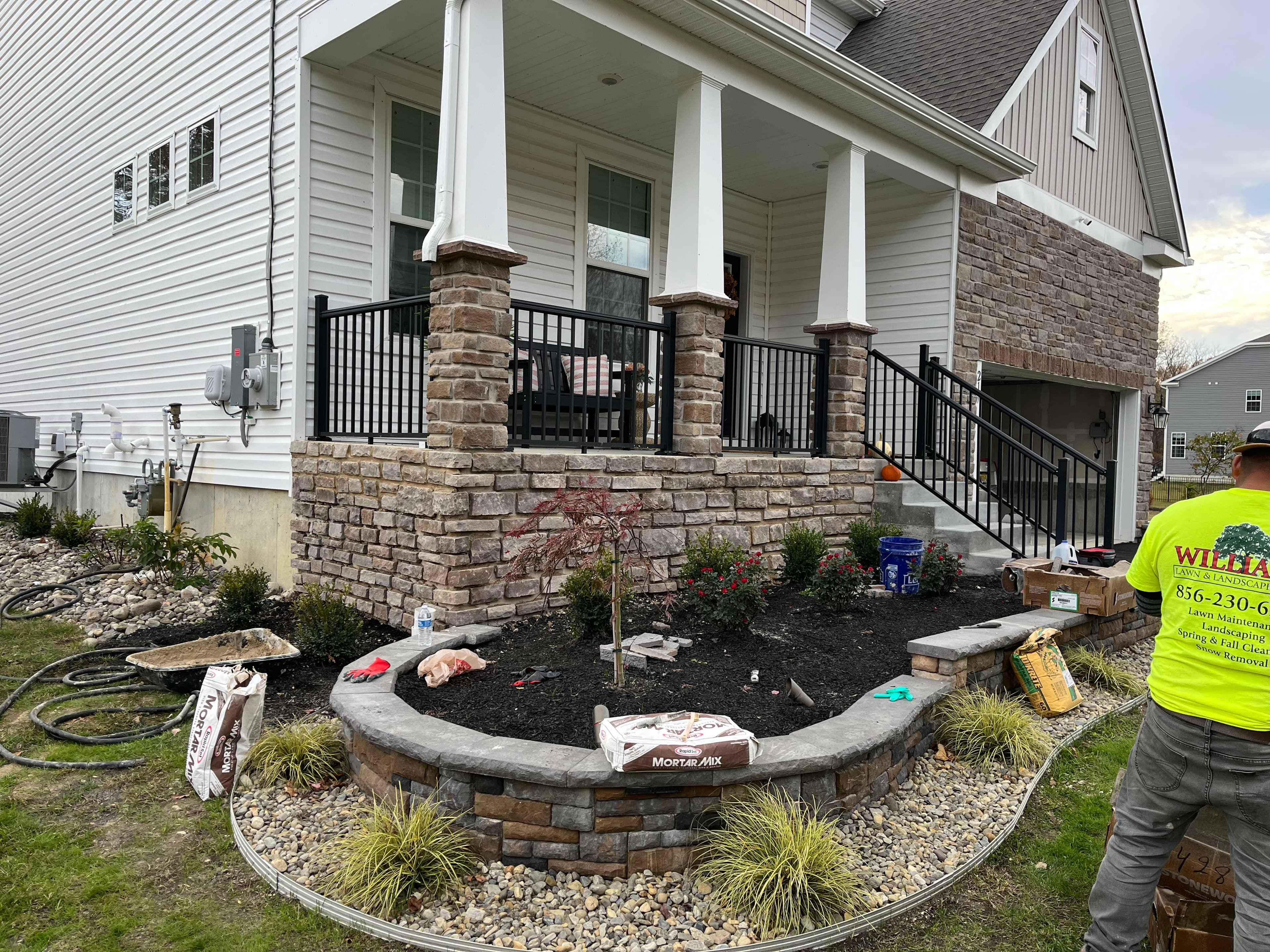 Project Charming Stone Porch and Garden Update image