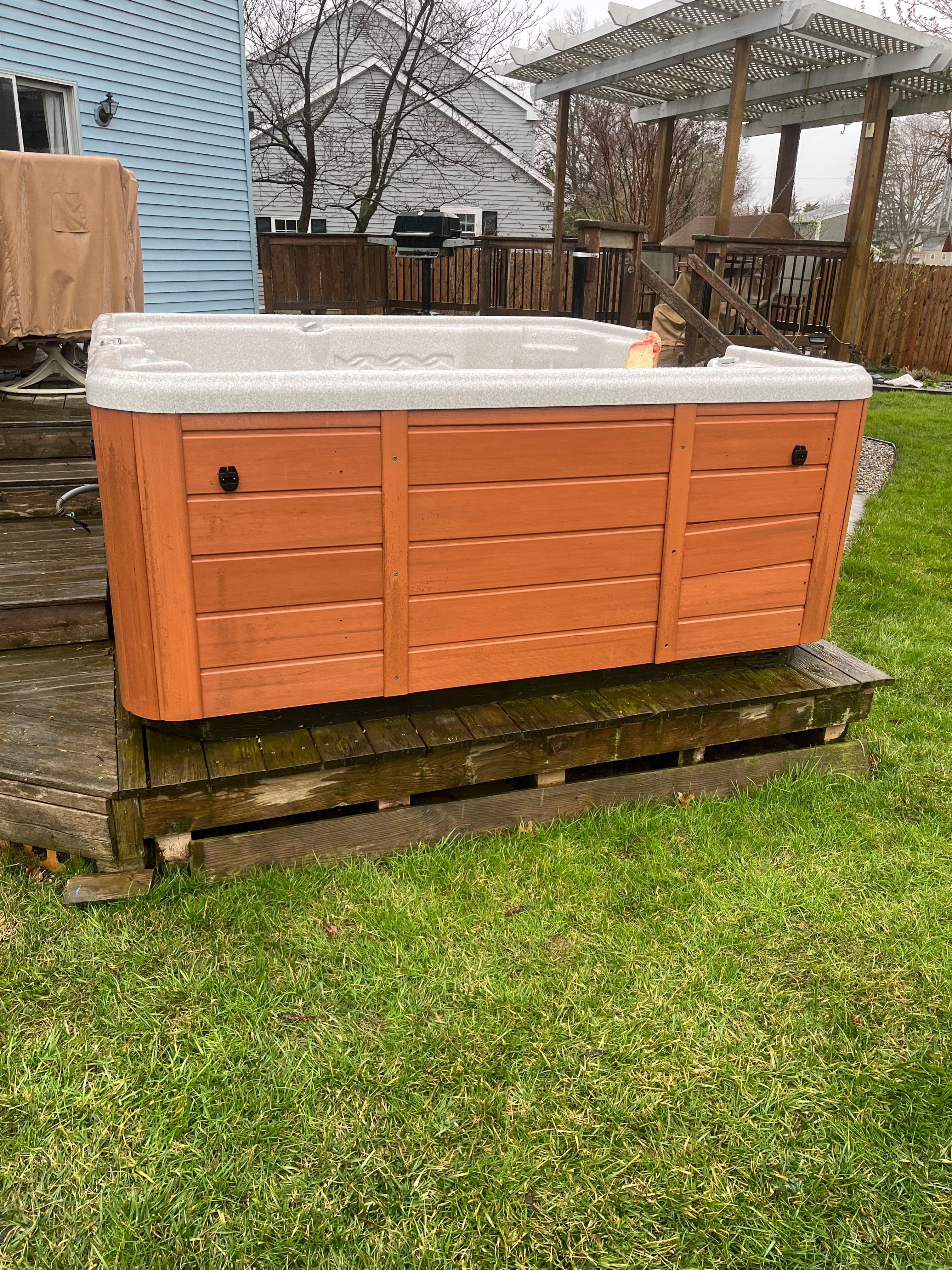 Project Effortless Backyard Refresh with Hot Tub Removal image