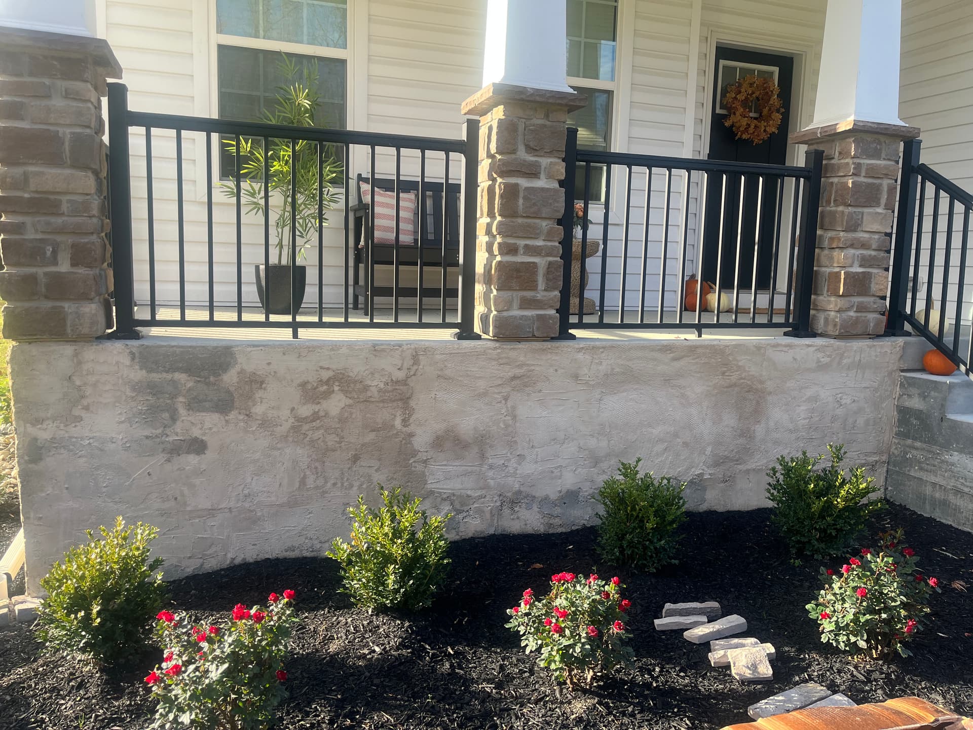 Gallery photos for Charming Stone Porch and Garden Update: Image #1