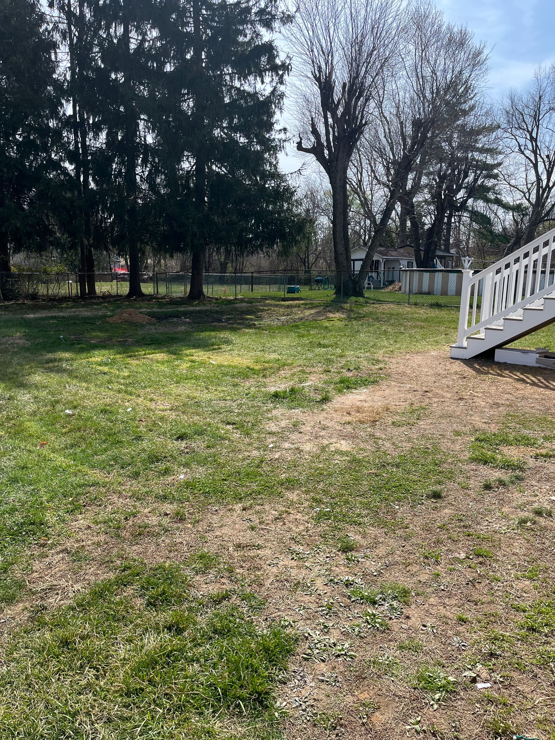 From Cluttered Construction Site to Beautiful Backyard